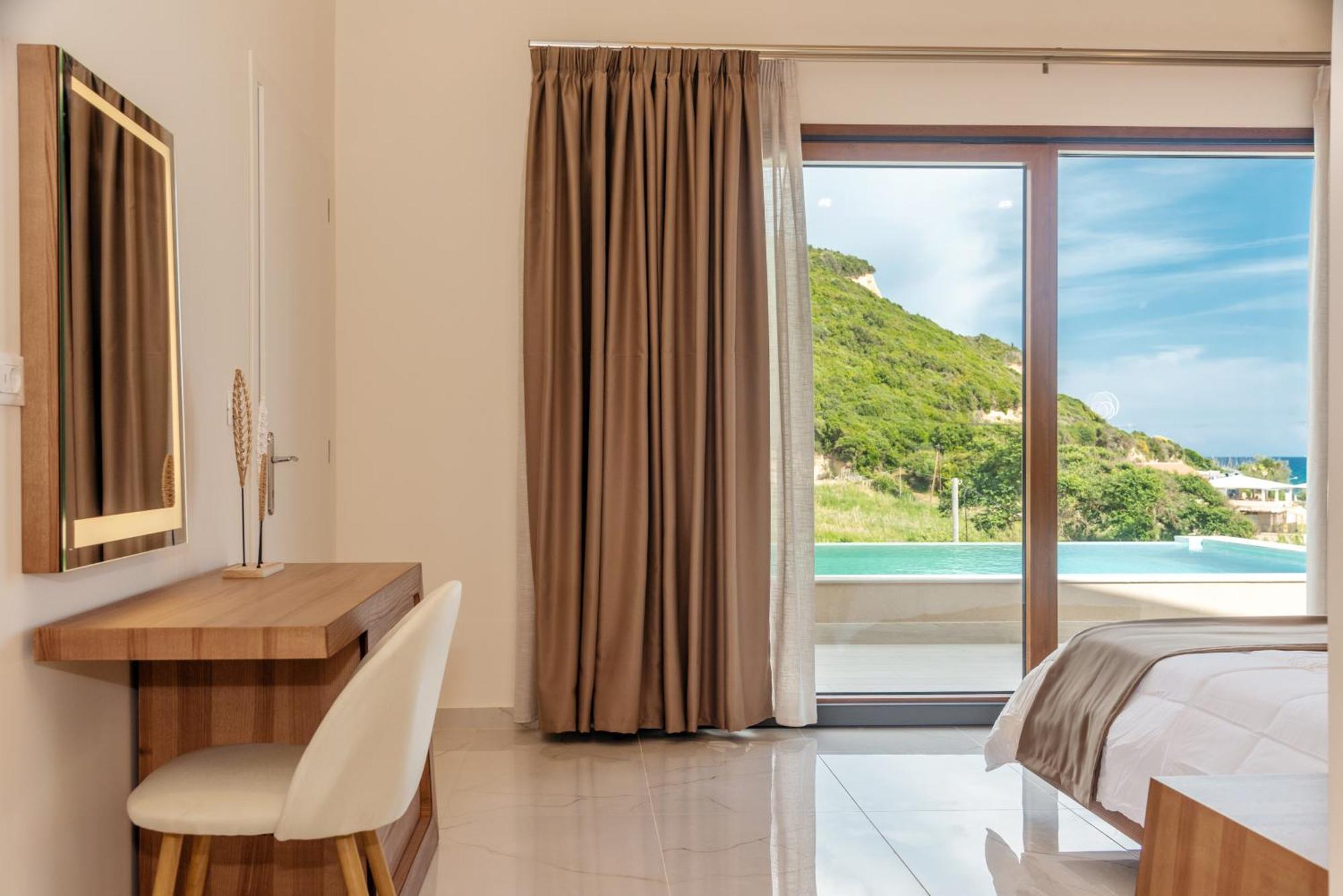 Villa Vasillis-Heated Swimming Pool With Infinity View Vitaládes 외부 사진