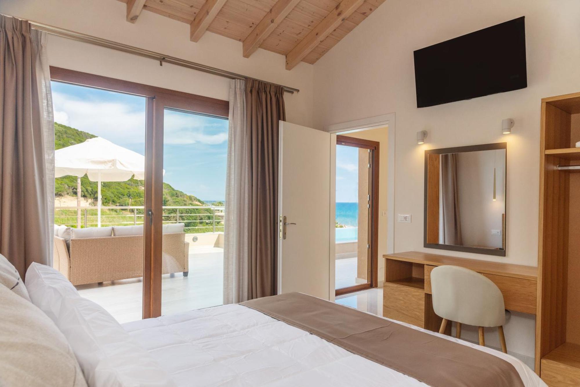 Villa Vasillis-Heated Swimming Pool With Infinity View Vitaládes 외부 사진