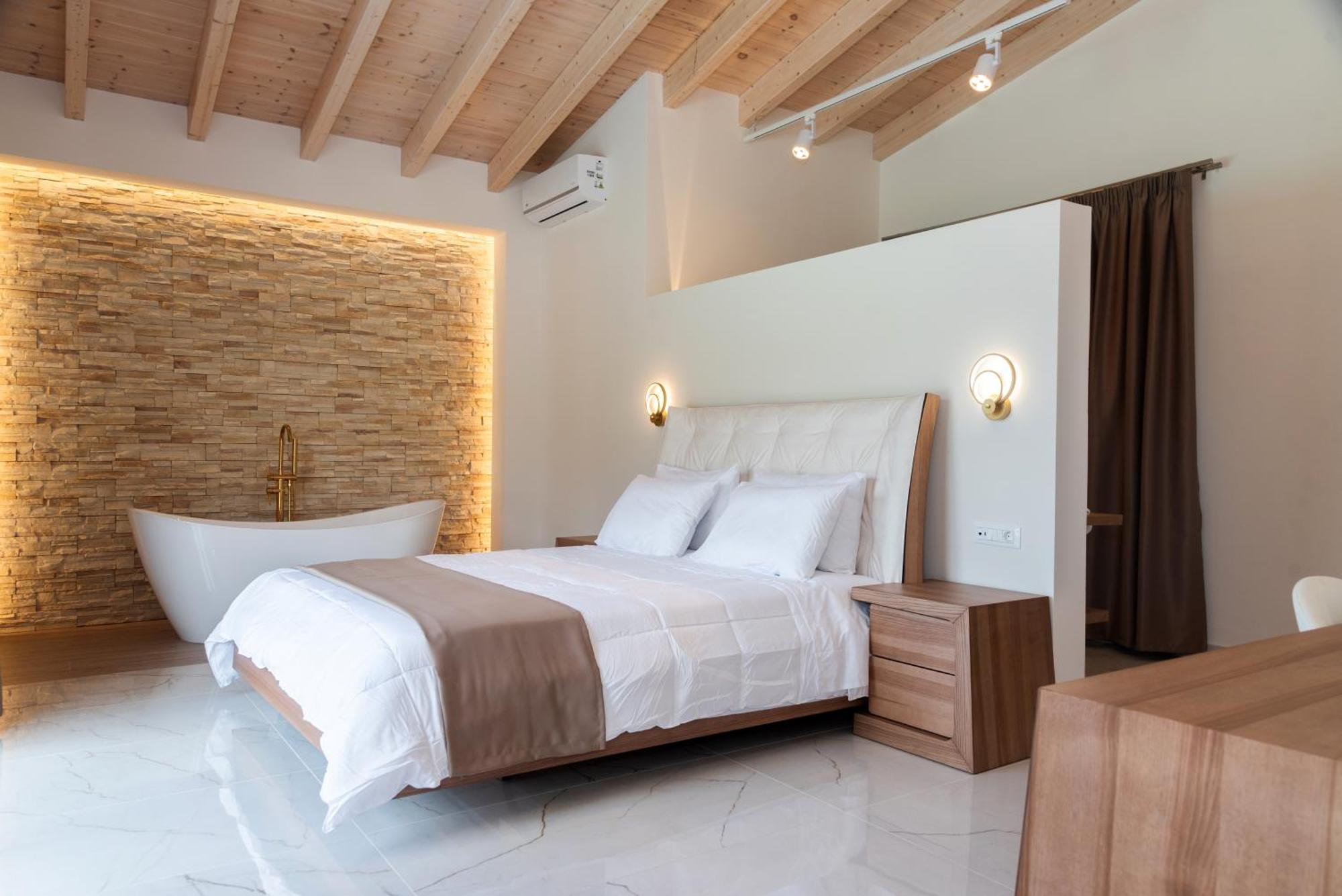 Villa Vasillis-Heated Swimming Pool With Infinity View Vitaládes 외부 사진